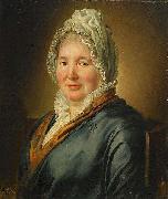 unknow artist Portrait of Christina Elisabeth Hjorth Sweden oil painting artist